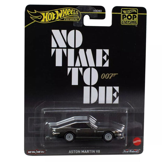 Hot Wheels Premium 1:64 Pop Culture 007 Aston Martin V8 - James Bond