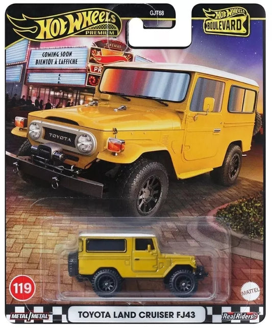Hot Wheels Premium - Hot Wheels Boulevard 119 Toyota Land Cruiser FJ43  - Damaged Card