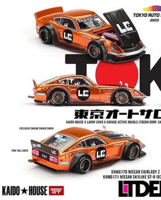 KAIDO HOUSE LTDEDN Nissan Fairlady Z GT Orange Bang Larry Chen TAS Exclusive 170 KHMG170