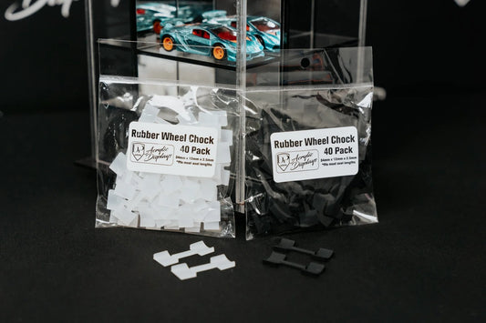 Diamond Protector Silicone Wheel Chocks - 40 Pack - Diamond Protector