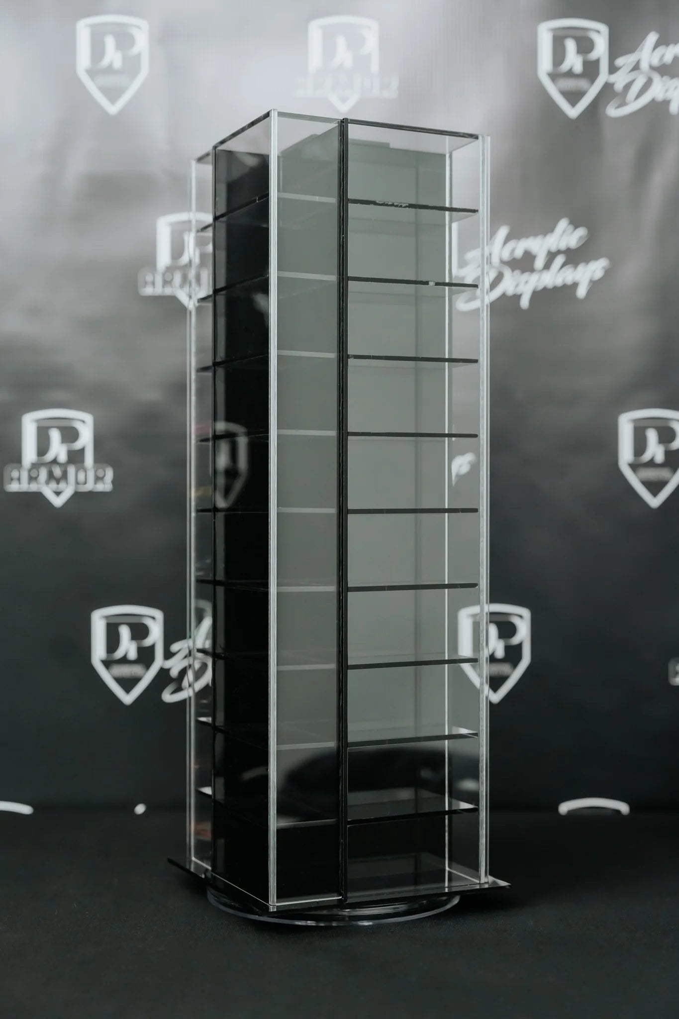 40-Car Spinning Acrylic Display - Diamond Protector