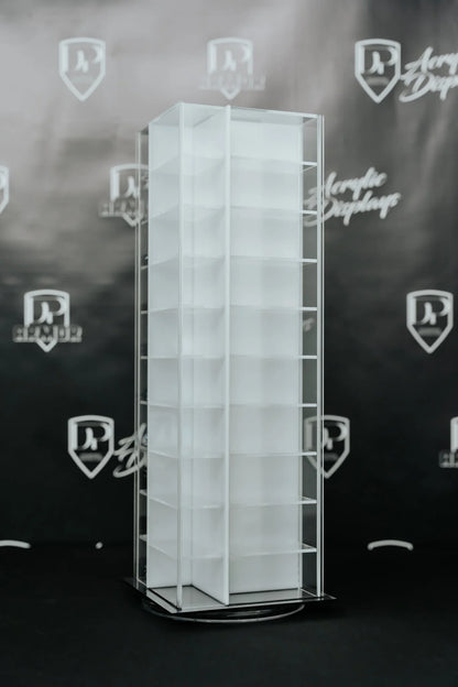 40-Car Spinning Acrylic Display - Diamond Protector