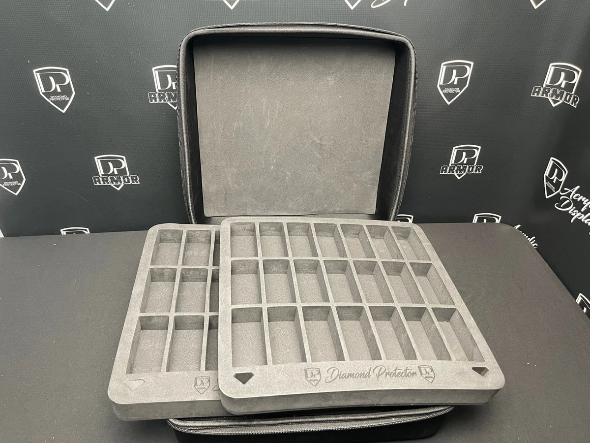 84 Car Carry Case - 4 (21 Car) Foam Trays - Diamond Protector