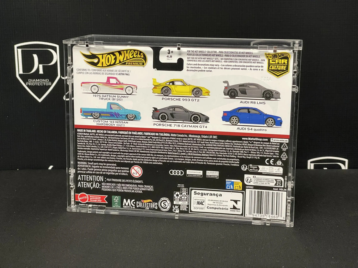 Hot Wheels Car Culture Acrylic Display (TP-1) - Diamond Protector