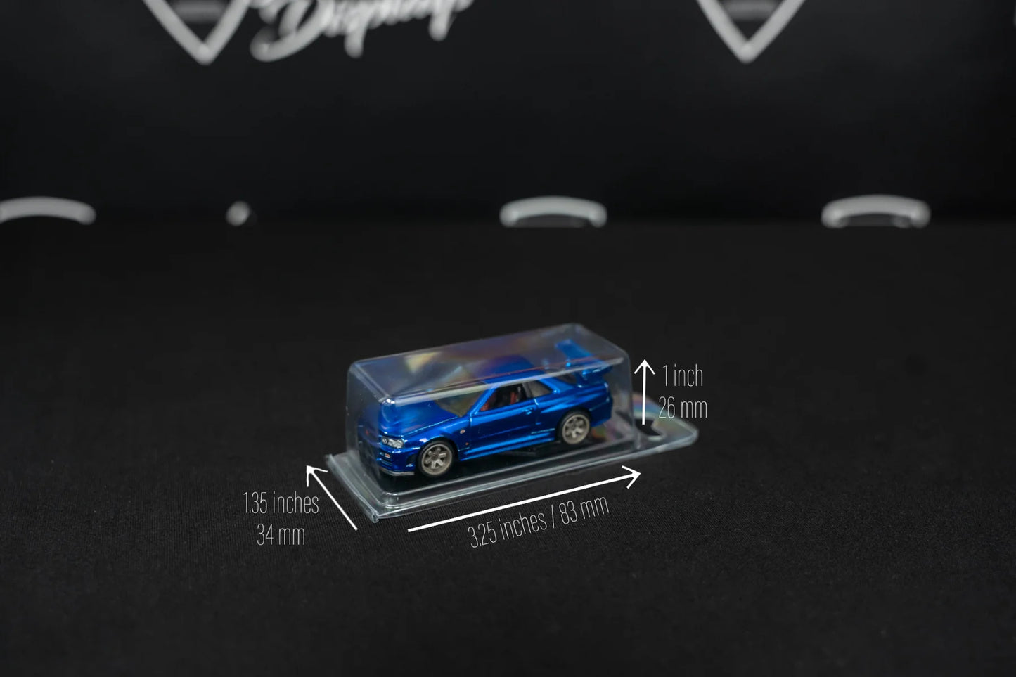 Small Clamshell for Loose Diecast (A) 20 Pack - Diamond Protector