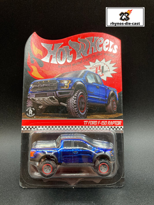 2018 Hot Wheels RLC RED LINE CLUB 2017 Ford F-150 Raptor RLC - ****/10000