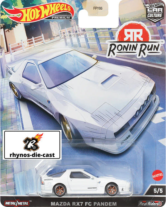 Hot Wheels 2022 1:64 Car Culture MAZDA RX7 FC PANDEM RONIN RUN